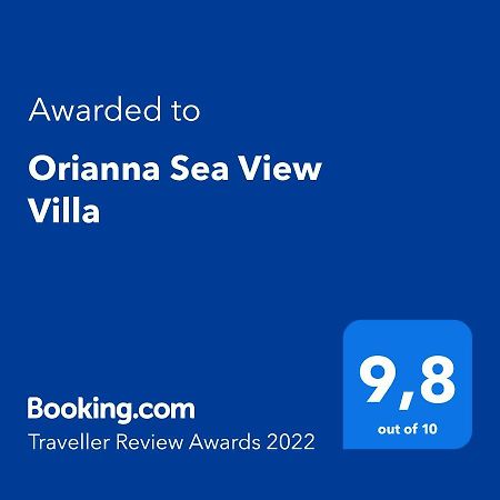 Orianna Sea View Villa Gennadi Exterior photo