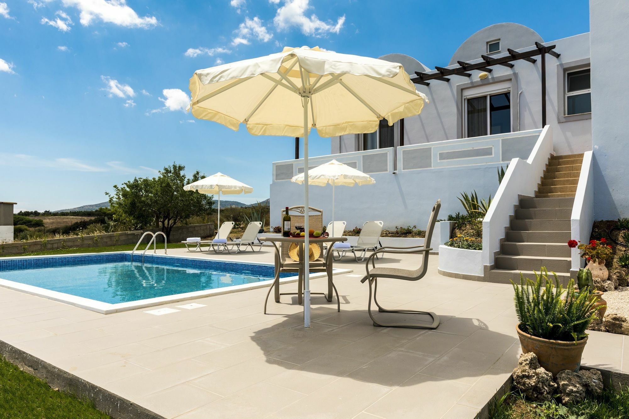 Orianna Sea View Villa Gennadi Exterior photo