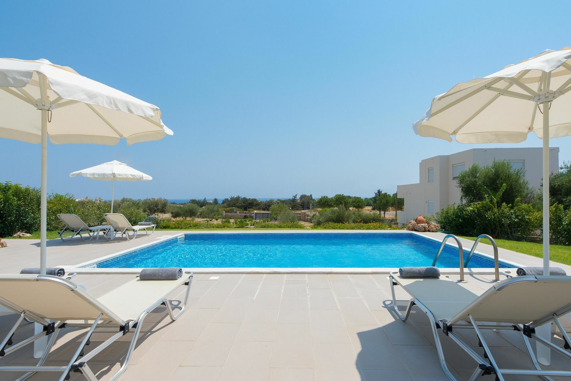 Orianna Sea View Villa Gennadi Exterior photo