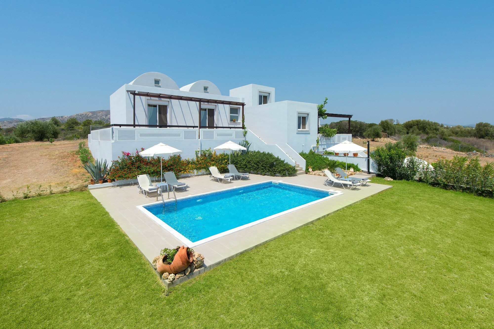 Orianna Sea View Villa Gennadi Exterior photo