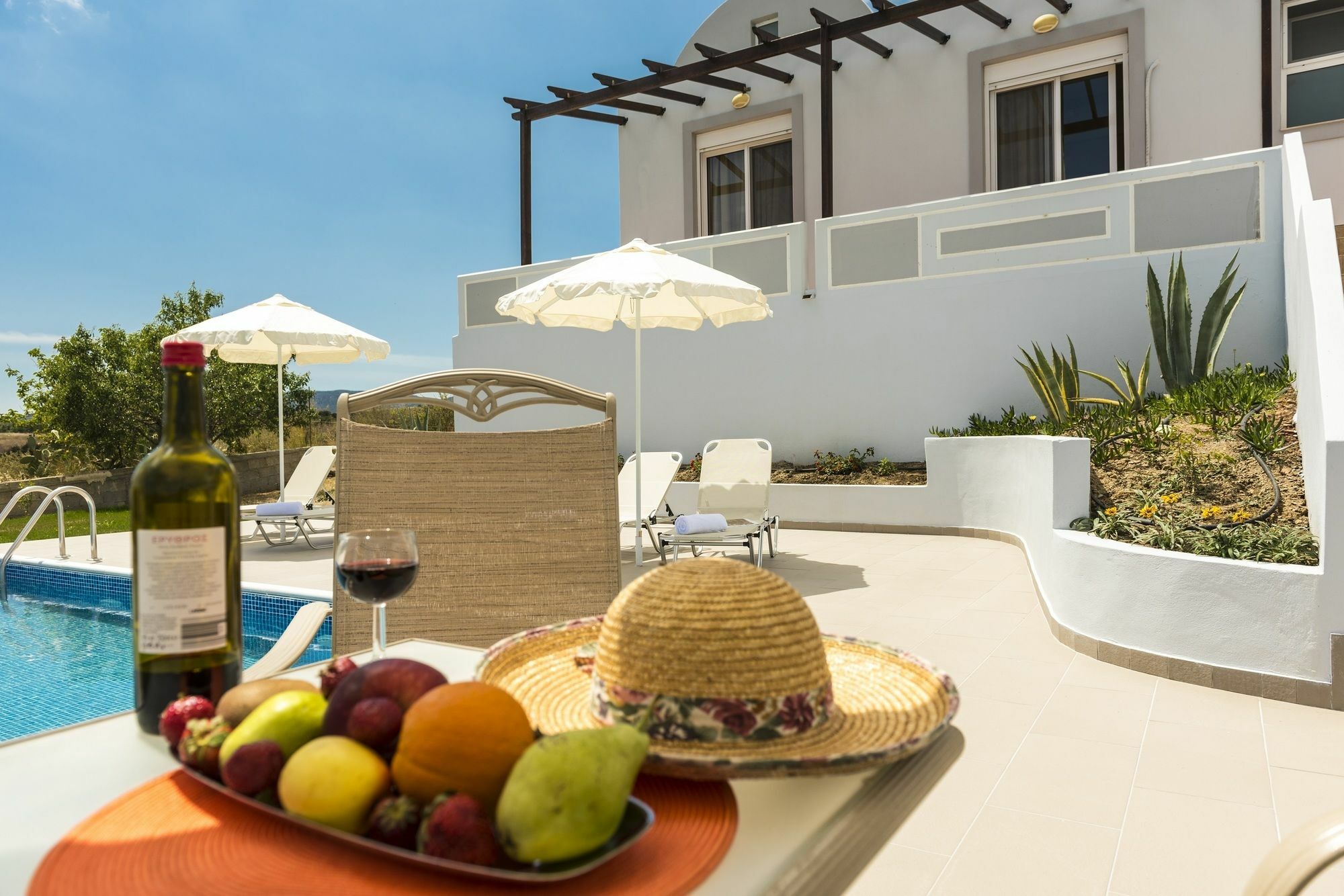 Orianna Sea View Villa Gennadi Exterior photo