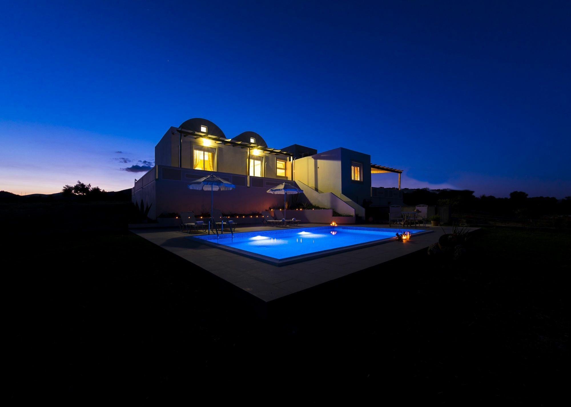 Orianna Sea View Villa Gennadi Exterior photo